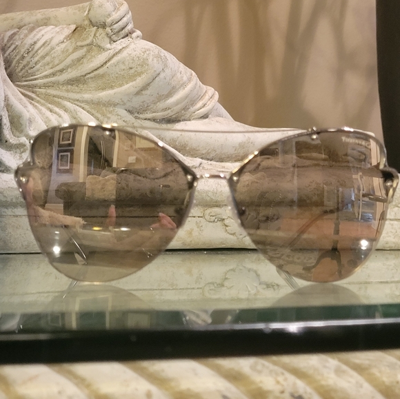 Tiffany & Company TF3063 Cat Eye Butterfly Pilot Sunglasses Mirrored NAM#486 - Picture 7 of 16